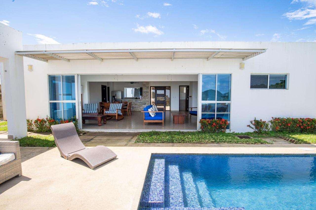 سان خوان ديل سور Casa Marea Alta - Amazing Ocean Views, Private Pool, Ac, Close To Town المظهر الخارجي الصورة
