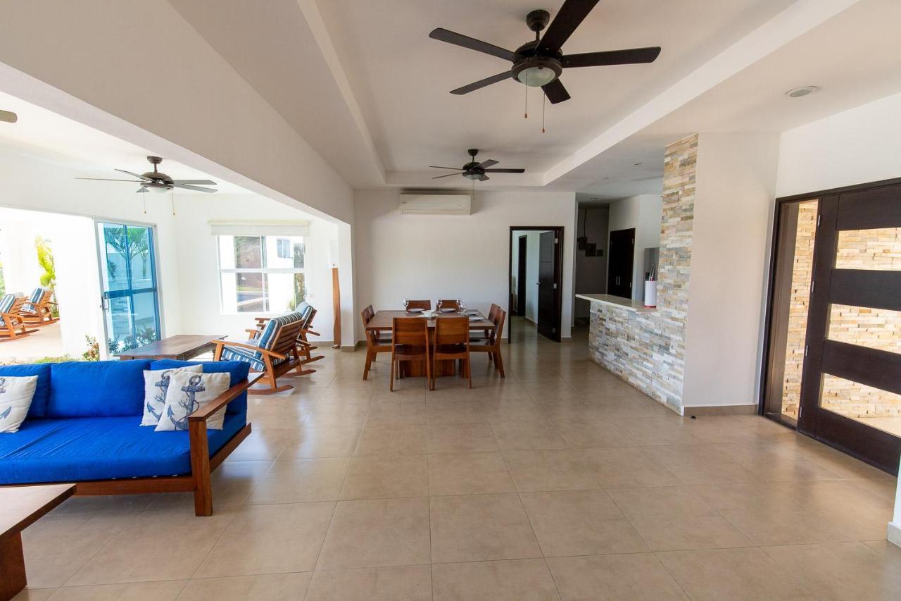 سان خوان ديل سور Casa Marea Alta - Amazing Ocean Views, Private Pool, Ac, Close To Town المظهر الخارجي الصورة