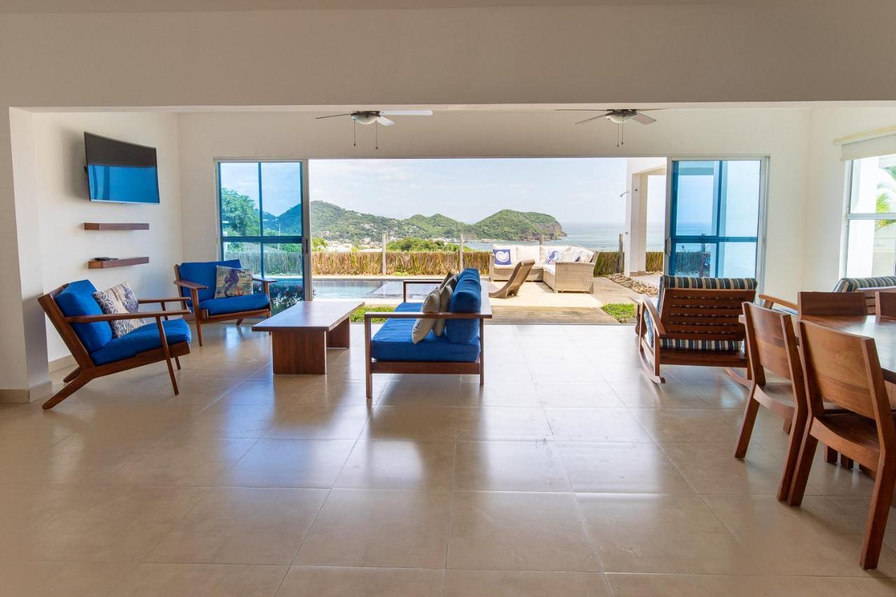 سان خوان ديل سور Casa Marea Alta - Amazing Ocean Views, Private Pool, Ac, Close To Town المظهر الخارجي الصورة