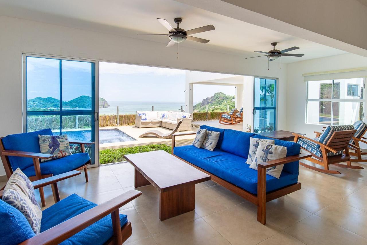 سان خوان ديل سور Casa Marea Alta - Amazing Ocean Views, Private Pool, Ac, Close To Town المظهر الخارجي الصورة